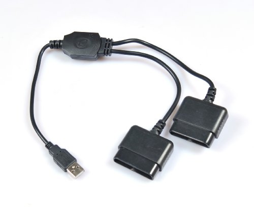 Preisvergleich Produktbild Dual Controller Convert Cable for PS2 to PS3 PC USB