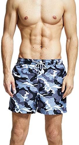 Kinlene Men's Swimming Trunks Men's Swim Drawstring Quick Dry Beach Surfing Running Shorts