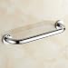 Produktbild 30 cm massiv Messing Antirutsch-Griff Bad Haltegriff Dusche Haltegriff Bars verdeckte Aufhängung chrom Finish
