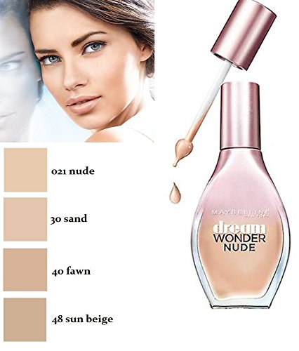 Maybelline New York Dream Wonder Fluid-Touch Foundation 20ml – 30 Sand - 2