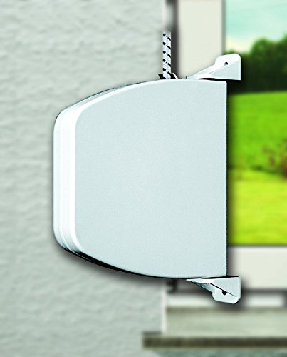 Schellenberg 50506 Aufschraubwickler, 5 m Schnur,schwenkbar, weiß - 2