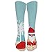 Produktbild Christmas Santa Claus In Beach Men Women Casual Athletic Stoking Crew Long Socks