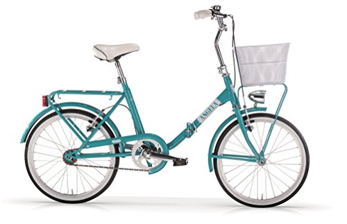 Preisvergleich Produktbild MBM Klapprad 20 Zoll New ANGELA Türkis