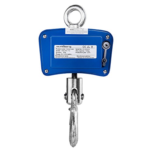 Steinberg Systems – SBS-KW-1TC Kranwaage Digital Waage Hängewaage 1000 kg / 0,2 kg LCD - 2