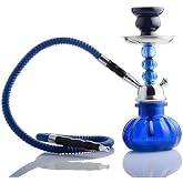 YamanHobi K&uuml;&ccedil;&uuml;k Boy Nargile Takımı - Mavi