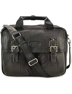 La Martina , Herren Henkeltasche braun Moro