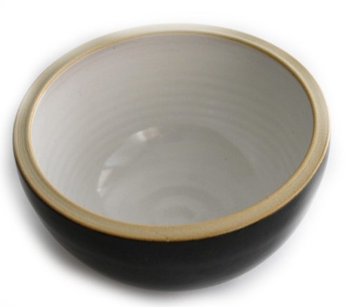korium Shaving bowl Black 'n White - handmade ceramics
