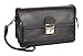 Produktbild House of Leather Herren Leder Handgelenk Tasche Mobile Reise Taxi Geld Organizer Beutel HOL584 Schwarz