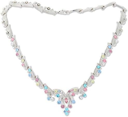 Till Metal Colorful Colorful Swarovski Crystal Bling Diamante Glam Women Jewelry Women Elegant Necklace with Swarovski Crystals Star Pendant Necklace 5315