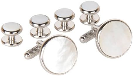 Mother of Pearl Cufflinks &amp; Dress Stud Set