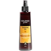 Celenes By Sweden Herbal Bronzlaştırıcı G&uuml;neş Yağı 200 ml, CLN4965