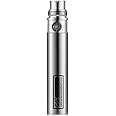 GS EGO 650mAh Rechargeable Ecig Battery GreenSound Electronic Cigarette Ego 510 Thread E-Shisha E-Cigarette with User Manual Nicotine Free Silver (Silver)