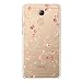 Produktbild Hülle für Honor 6C Pro / Honor V9 Play (Gilt nicht für Honor 6C und Honor V9) , IJIA Transparente Rosa Plum Blume TPU Weich Silikon Stoßkasten Cover Handyhülle Schutzhülle Handyhüllen Schale Case Tasche für Huawei Honor 6C Pro / Honor V9 Play (5.2")