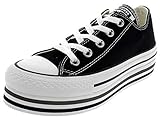 Moderner Look und bequeme Passform. Sneaker Chuck Taylor All Star Platform Layer Ox hat alles, was Damen Sneakers haben müssen.