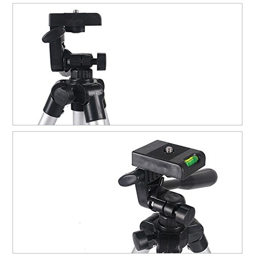 lzndeal Universal Tripod Appareil Photo Num  rique Portable Cam  scope Support de Tr  pied Support en Aluminium de Torche L  ger pour Canon Nikon Sony
