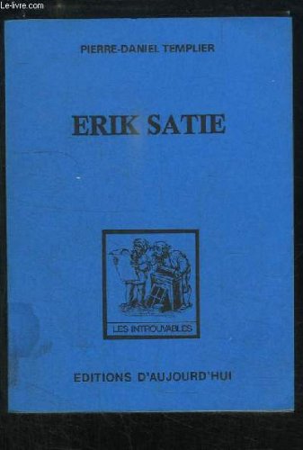 Book's Cover of Erik Satie (Collection Les Introuvables)
