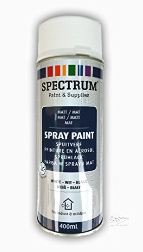 Acryl Lackspray Lack Sprühlack Spraydose weiss matt