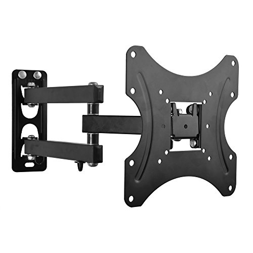 MODERN LIFE Soporte de Pared para TV 10-42 Pulgadas(25-106cm), Inclinable y Giratorio, Máx Vesa 200x200, Carga 45KG, para Televisores de Pantalla Plana(LED LCD Plasma 4K 3D)