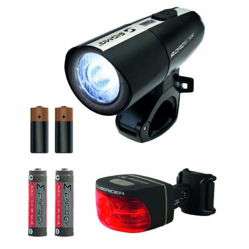 Sigma Beleuchtung Roadster/Cuberider K Set, Black, 18510