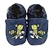 Produktbild HOBEA-Germany Krabbelschuhe Design: Janosch Tiger mit Tigerente, Größe Schuhe:24/25 (24-30 Mon), Uni Schuhe:blau