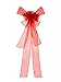 Produktbild rote Organza Schleife, Organzatraum als große und elegante Geschenkschleife