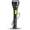 Eveready Blaze DL45 | 1W LED Torch | Powered by 3 AA Batteries | Super Bright White LED | 10000 Lux Output | Wide Beam & Range | Strong & Durable Plastic Body | Black