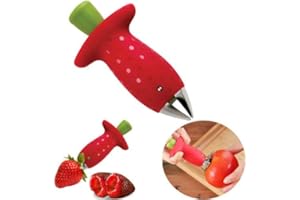 HomeElabador Affettatrice per fragole, banane, mele e frutta Strawberry Huller