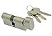 Produktbild Schließzylinder, Gerda, 30 K/ 40 mm, 5 Stifte, mit Knauf, nickel