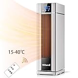 Radiateur Chauffage ,2000W Chauffage électrique avec télécommande,8 H,chauffage rapide pour salon salle de bains