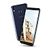Price comparison product image Gigaset GS185, SIM free, 5.5” HD  Display, 4G, Dual SIM + microSD (256 GB), Fingerprint Sensor, 4000mAh, Android 8.1 - Dark Blue