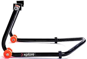 Explore Universal Rear Economy Paddock Stand With Swing Arm Rest For Bikes Upto 200KG (Black)