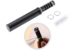 HZTYYIER Cortador de Tiras de Cuero, Herramienta Giratoria para Cortar Cinturones, Cordones y Encajes