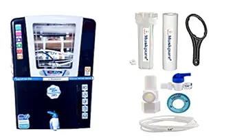 New MUSKPURE Active Copper+ Alkaline With RO+UV+TDS Control Adjuster 12 Ltrs, Storage Tank Ro Water Purifier