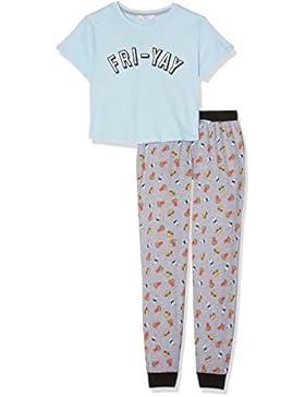 New Look Mädchen Zweiteiliger Schlafanzug Fri Yay