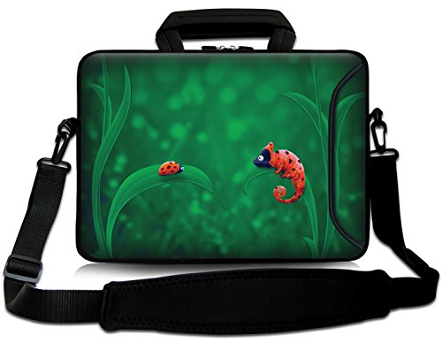 Sidorenko 17-17 3 Zoll Laptoptasche   Laptop Umh  ngetasche  Stilvolle Designer - Computer - Notebook-Schultertasche aus Neopren Schmutz- und Wasserab