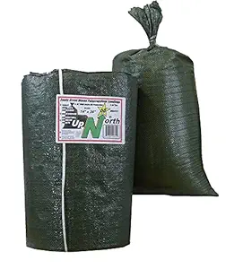 UpNorth Sand Bags - Empty Woven Polypropylene Sandbags w/Ties, w/UV Protection; size: 14
