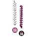 Produktbild Neu: 2 Deko-Spiralen * Sweet 16 * für Eine Party Zum 16. Geburtstag | Feier Sechzehn Teenie Teenager Dekoration Decke Anhänger Motto Mädchen Pink Rosa Girl