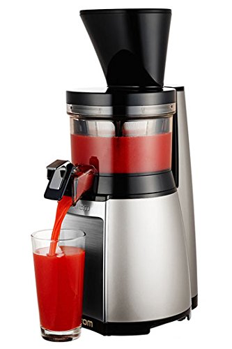Hurom HT-SBE14 Slow Juicer HT Serie 2. Generation 43U/min Modell 2017 Entsafter Saftpresse Smoothiemaker, 150 W, silber - 2