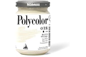MEMOTAK Maimeri Polycolor Vasetto 140 ml. (Bianco Titanio)