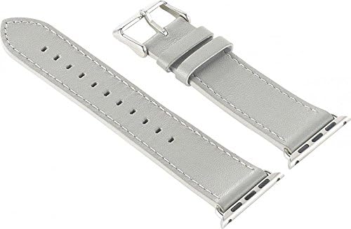 Callstel Leather Bracelet Apple Watch 42 mm – Grey