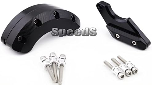 SPEEDS Engine Stator Case Cover Protector Slider For Yamaha XJ6 Diversion FZ-6R FZ-6N/S 2004-2015
