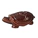 Produktbild Brown Sun Sitara Mini Tortoise geschnitzte Figürchen Auto-Armaturenbrett Tabelle Dekor-Geschenk