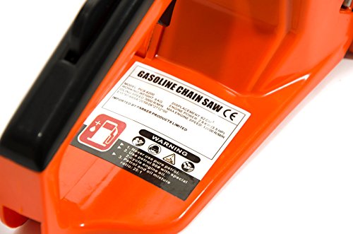 58cc 20″ Petrol Chainsaw + 2 x Chains + More - 5
