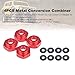 Produktbild Leoboone 4 STÜCKE Metall Conversion Combiner Rad Hex Hub 12-17mm Alaun Hex Adapter Klettern Auto Simulation Teile Für 1/10 RC Auto