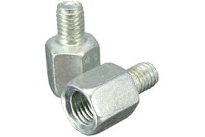 C-FUNN Universal Mirrors Thread Reducer M10 to M8 Motorcycle Converter Adaptor