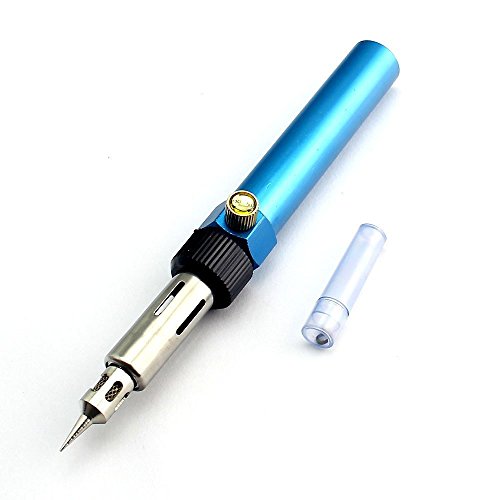 Dealglad® Gas Blow Torch Soldering Solder Iron Gun Butane Cordless Welding Refillable Pen Burner