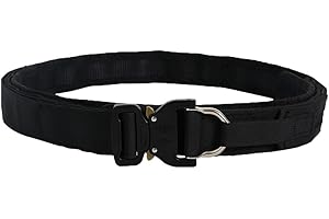 KATUTUDE Arbeitsgürtel Herren, Taktischer Gürtel MOLLE Battle Belt mit Schnellverschluss Gepolsterter Kampfgürtel für Airsoft Paintball