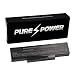 Produktbild PUREPOWER® EXTENDED Laptop Akku für Asus X7CSV (10.8V, 6600 mAh, schwarz, 9 Zellen)