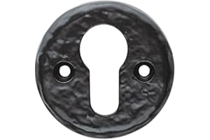 Euro Profile Open Escutcheon Black Antique from EUROART