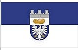 neheim wetter Handarbeit Königsbanner Kleinflagge Neheim - 40 x 60cm - Flagge und Fahne